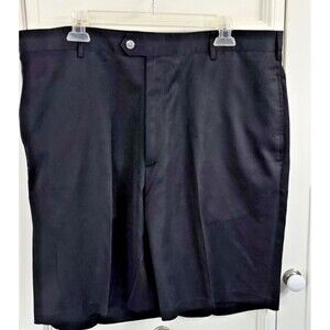 Donald Ross Black Golf Sports Flat Front Casual Shorts Men’s Shorts Size 38